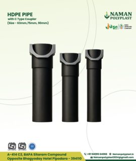 HDPE Pipe With C Type Coupler